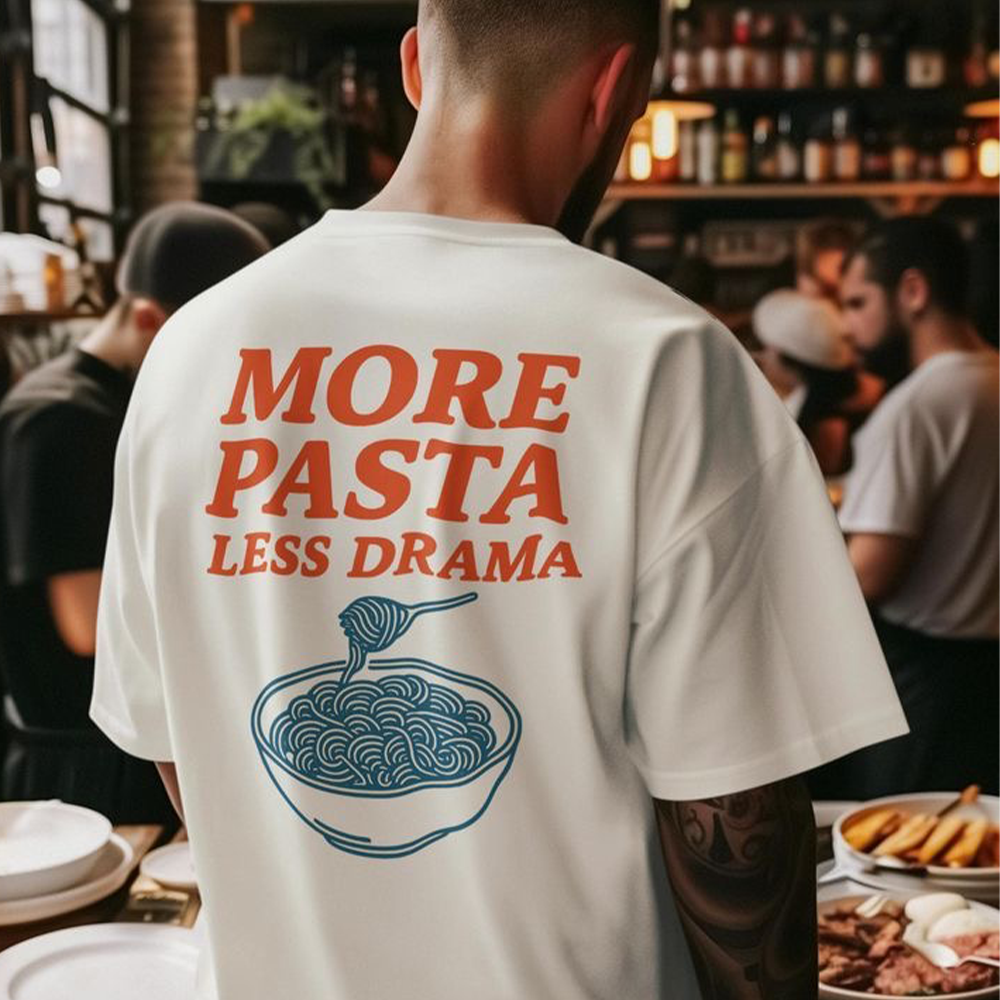 Oversized T-shirt - Pasta Lovers